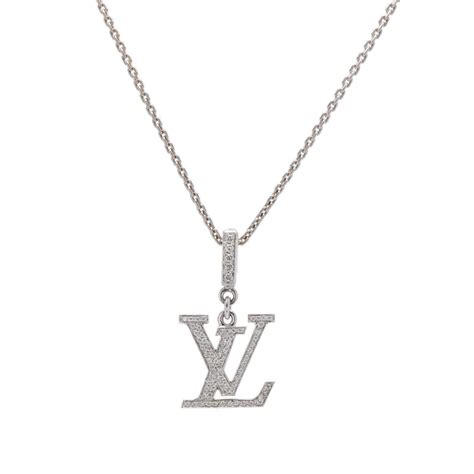 louis vuitton 2054 chain necklace|Louis Vuitton necklace with diamond.